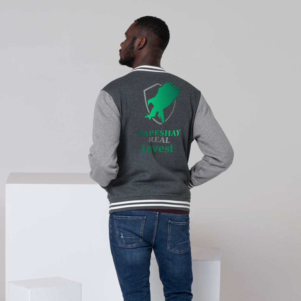 Papeshay Real Eagle Men's Letterman Jacket
