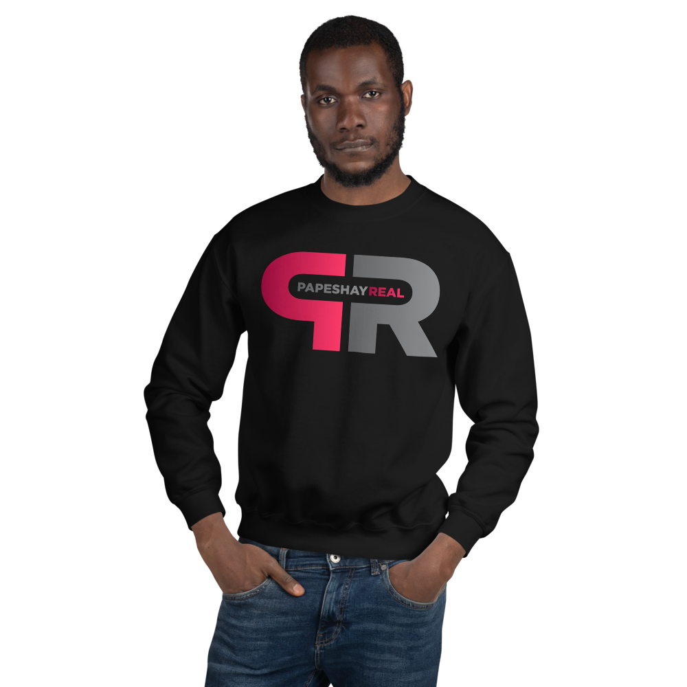 Papeshay Real Black Unisex Sweatshirt