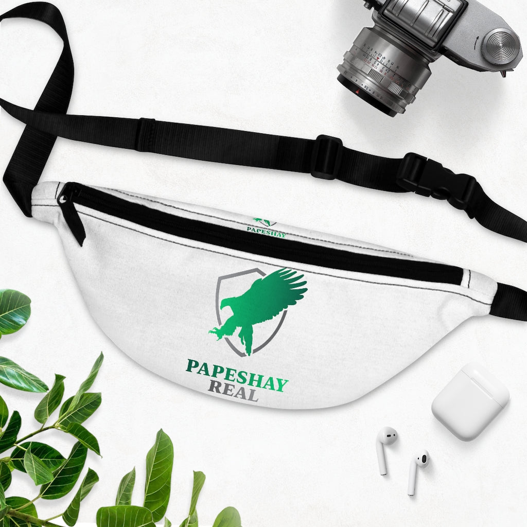 Papeshay Real Eagle White Fanny Pack