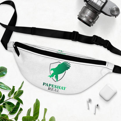 Papeshay Real Eagle White Fanny Pack