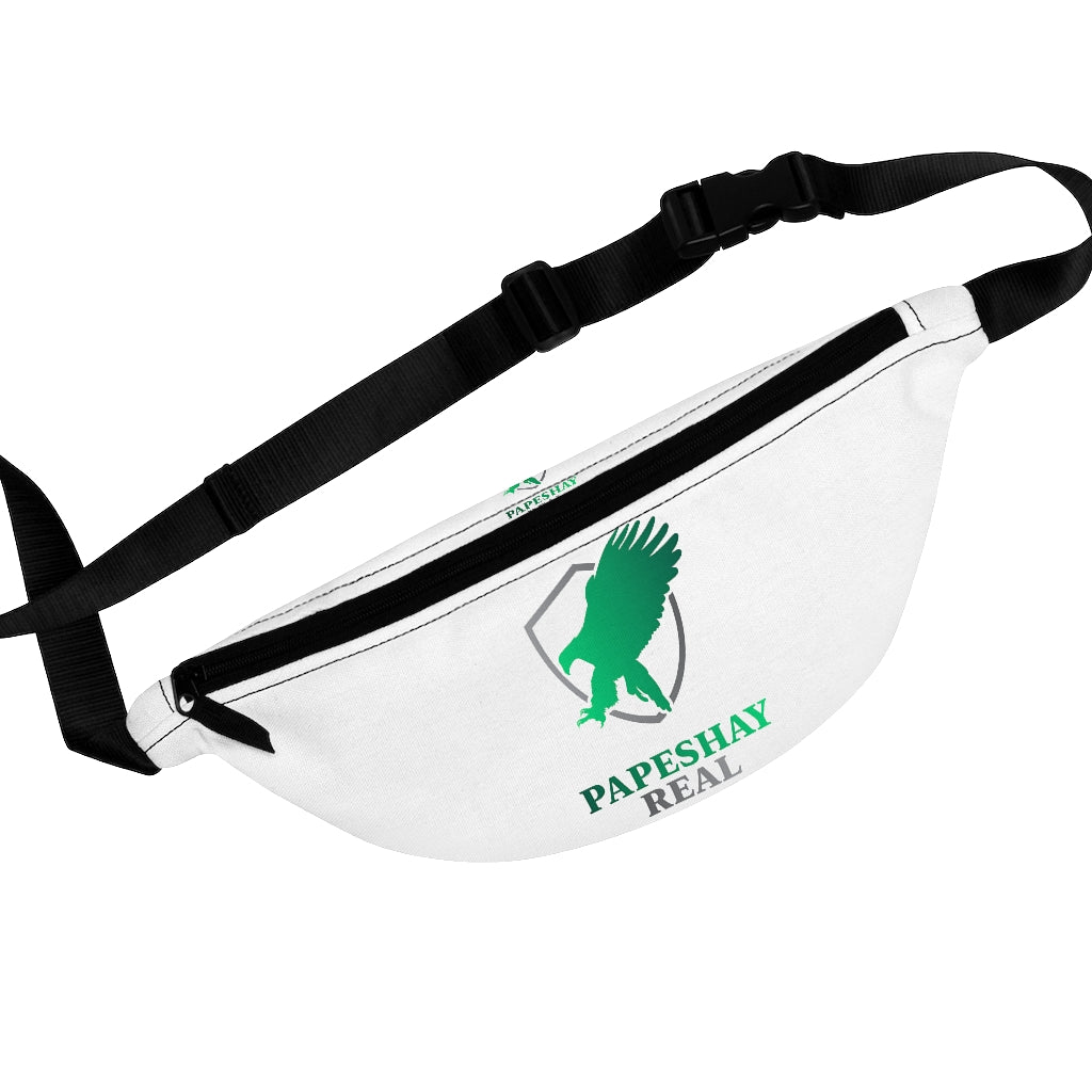 Papeshay Real Eagle White Fanny Pack