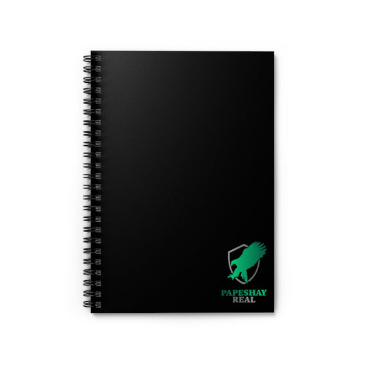 Papeshay Real Spiral Notebook - Ruled Line (Green Logo)