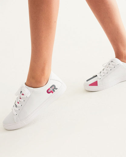 Women's Faux-Leather Sneakers