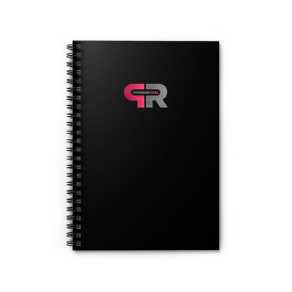 Papeshay Real Spiral Notebook - Ruled Line (Red Logo)