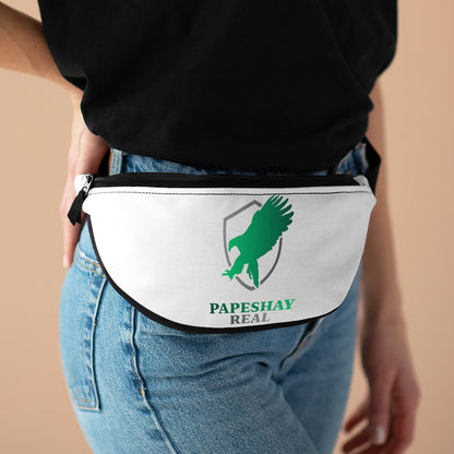 Papeshay Real Eagle White Fanny Pack