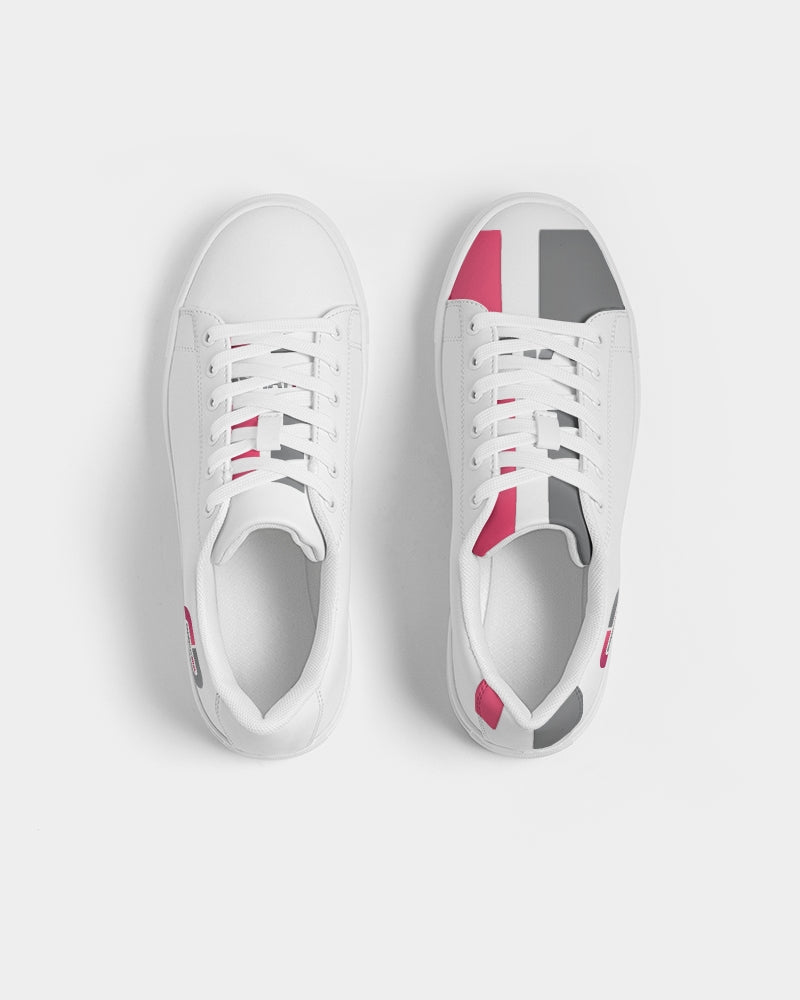 Women's Faux-Leather Sneakers