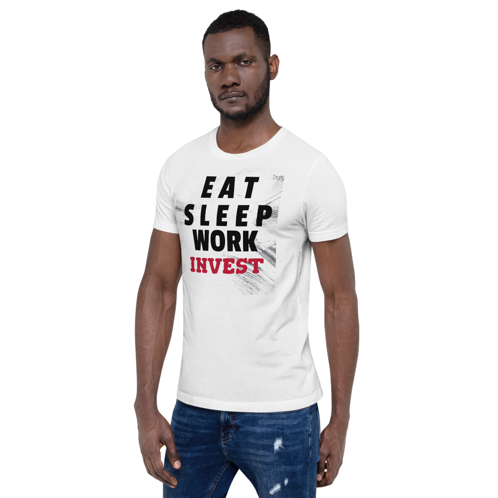 Papeshay Real  Eat Sleep Work Short-Sleeve Unisex T-Shirt