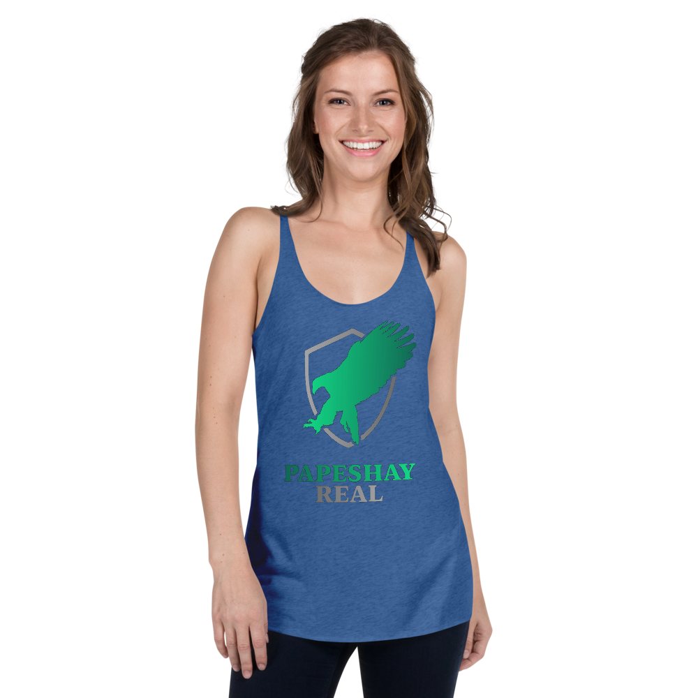 Papeshay Real Eagle l Women's Racerback Tank