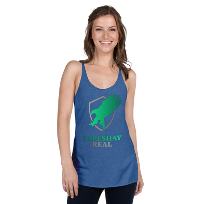 Papeshay Real Eagle l Women's Racerback Tank