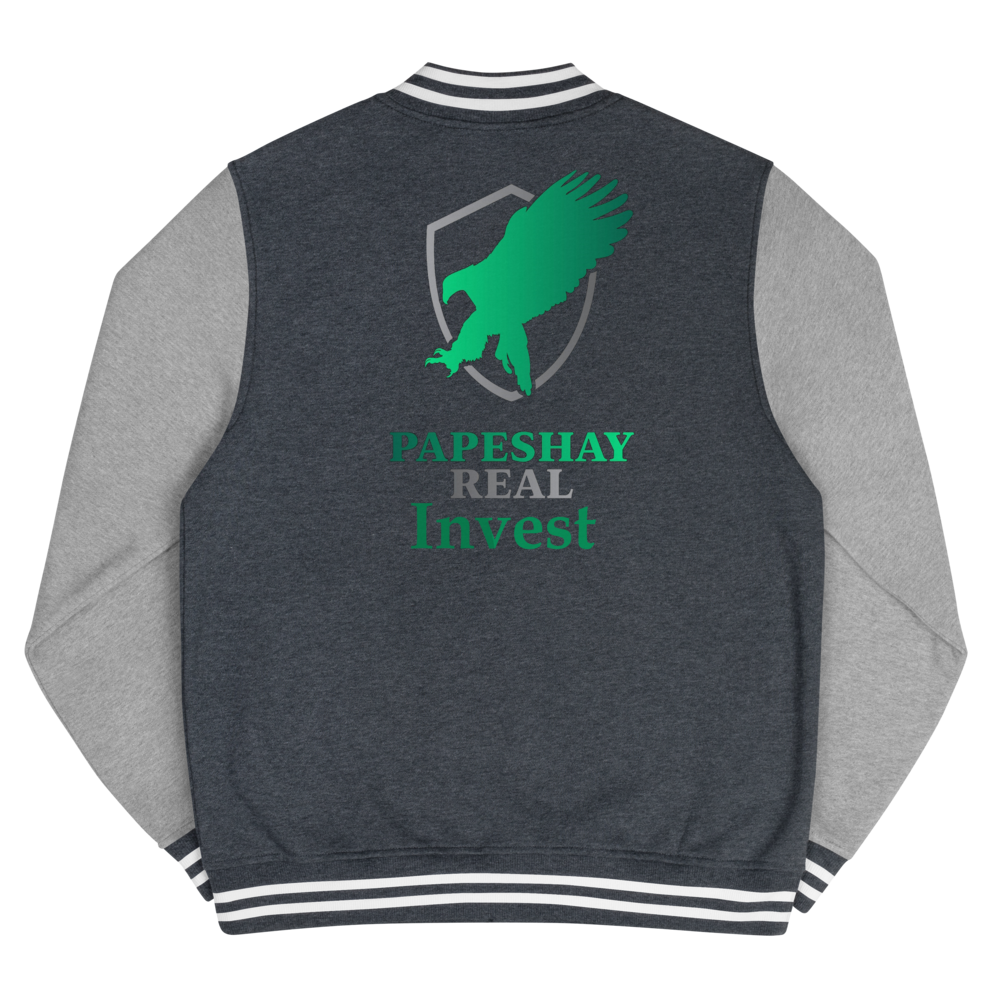 Papeshay Real Eagle  Men's Letterman Jacket