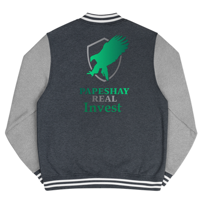 Papeshay Real Eagle  Men's Letterman Jacket