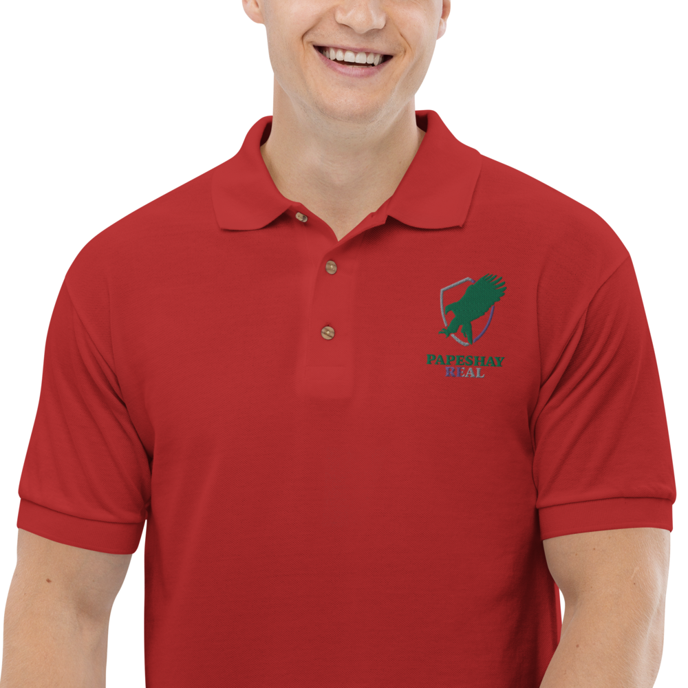 Papeshay Real Eagle Embroidered Polo Shirt