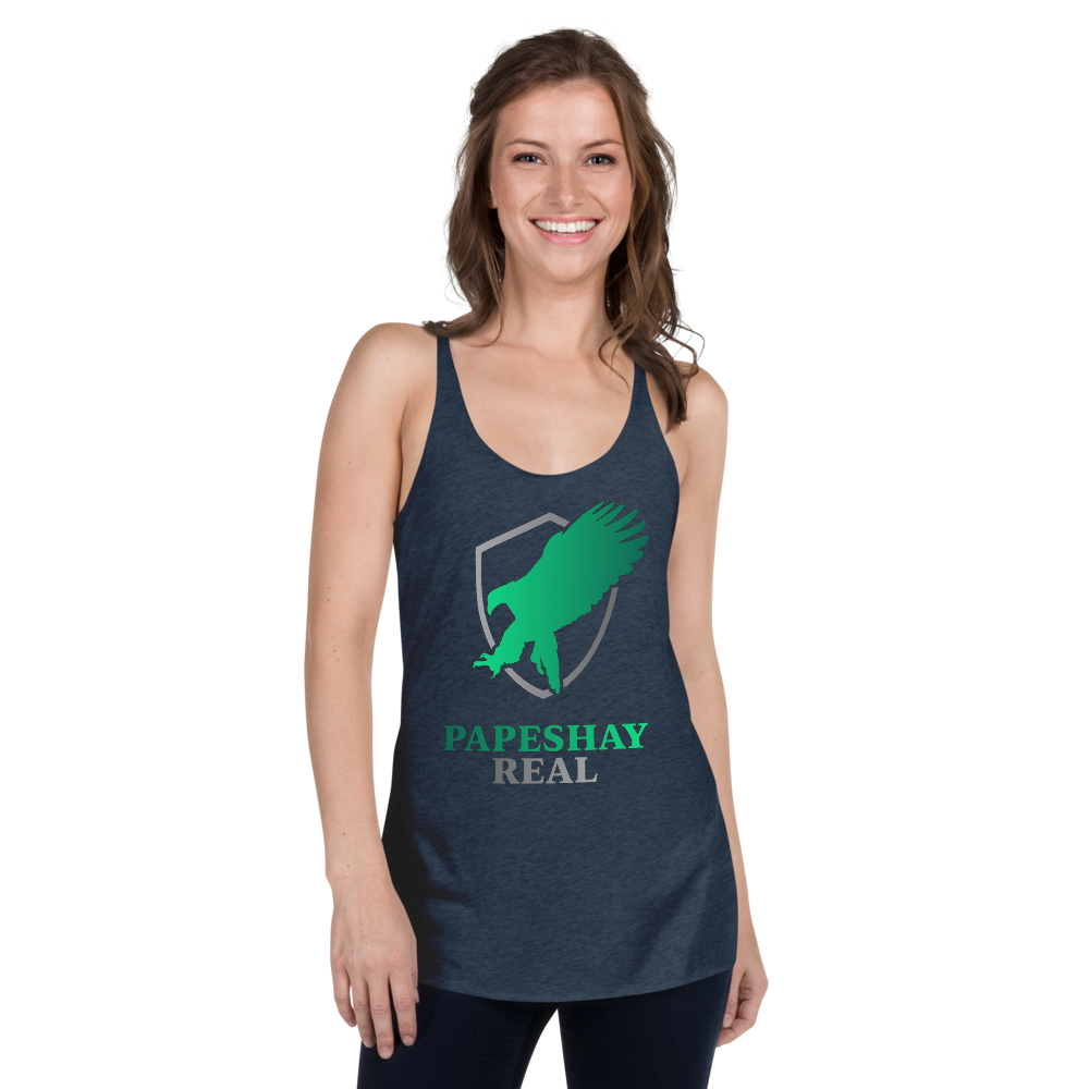 Papeshay Real Eagle l Women's Racerback Tank