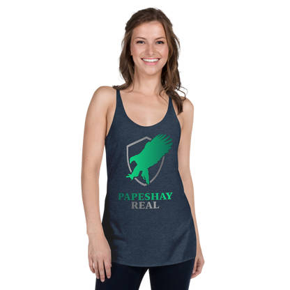 Papeshay Real Eagle l Women's Racerback Tank