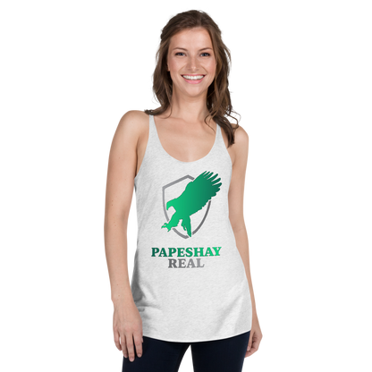 Papeshay Real Eagle l Women's Racerback Tank