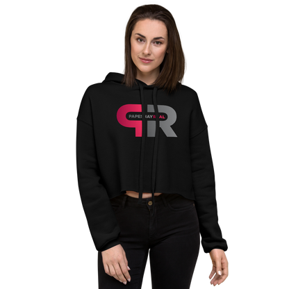 Papeshay Real Black Crop Hoodie