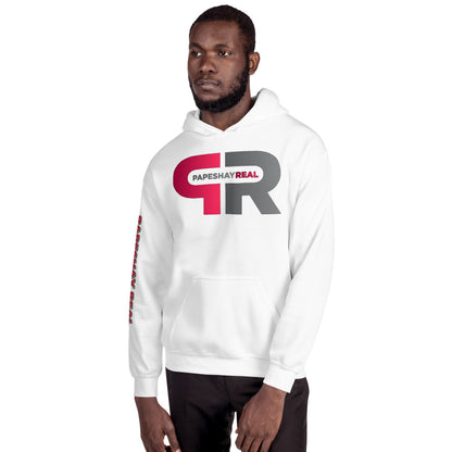 Papeshay Real  White Unisex Hoodie