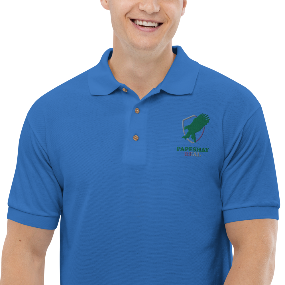 Papeshay Real Eagle Embroidered Polo Shirt