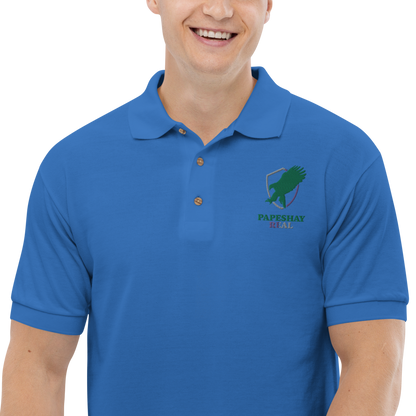 Papeshay Real Eagle Embroidered Polo Shirt