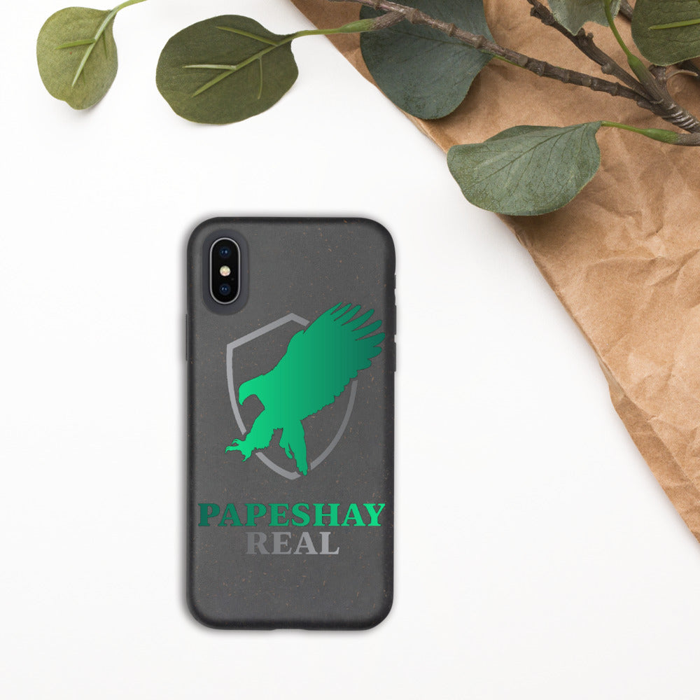 Papeshay Real Black Biodegradable Phone Case