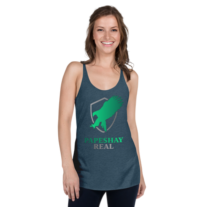 Papeshay Real Eagle l Women's Racerback Tank