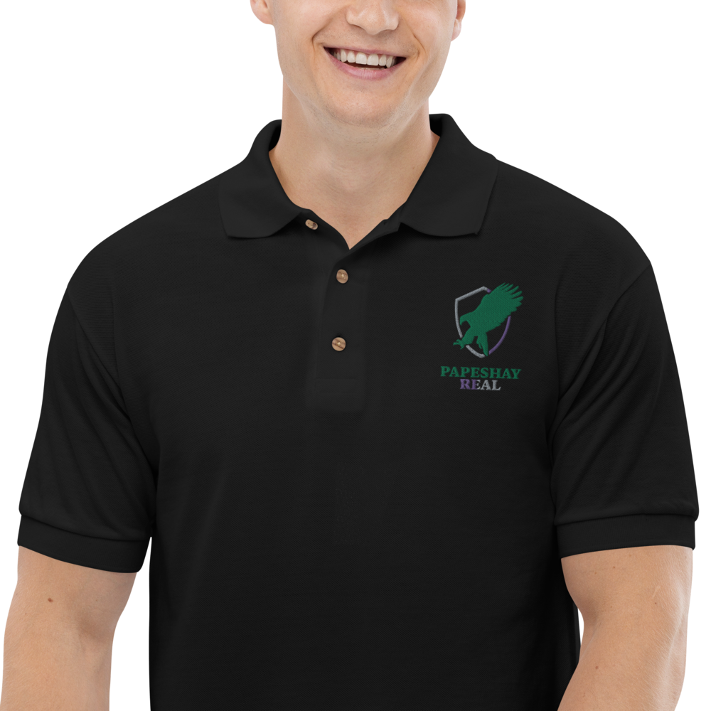 Papeshay Real Eagle Embroidered Polo Shirt