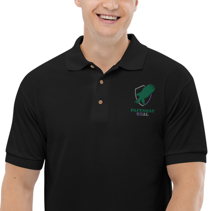 Papeshay Real Eagle Embroidered Polo Shirt