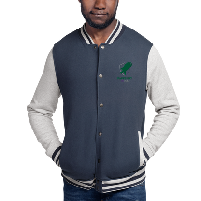 Papeshay Real Eagle Embroidered Champion Bomber Jacket