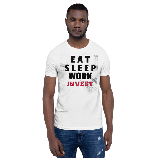 Papeshay Real  Eat Sleep Work Short-Sleeve Unisex T-Shirt