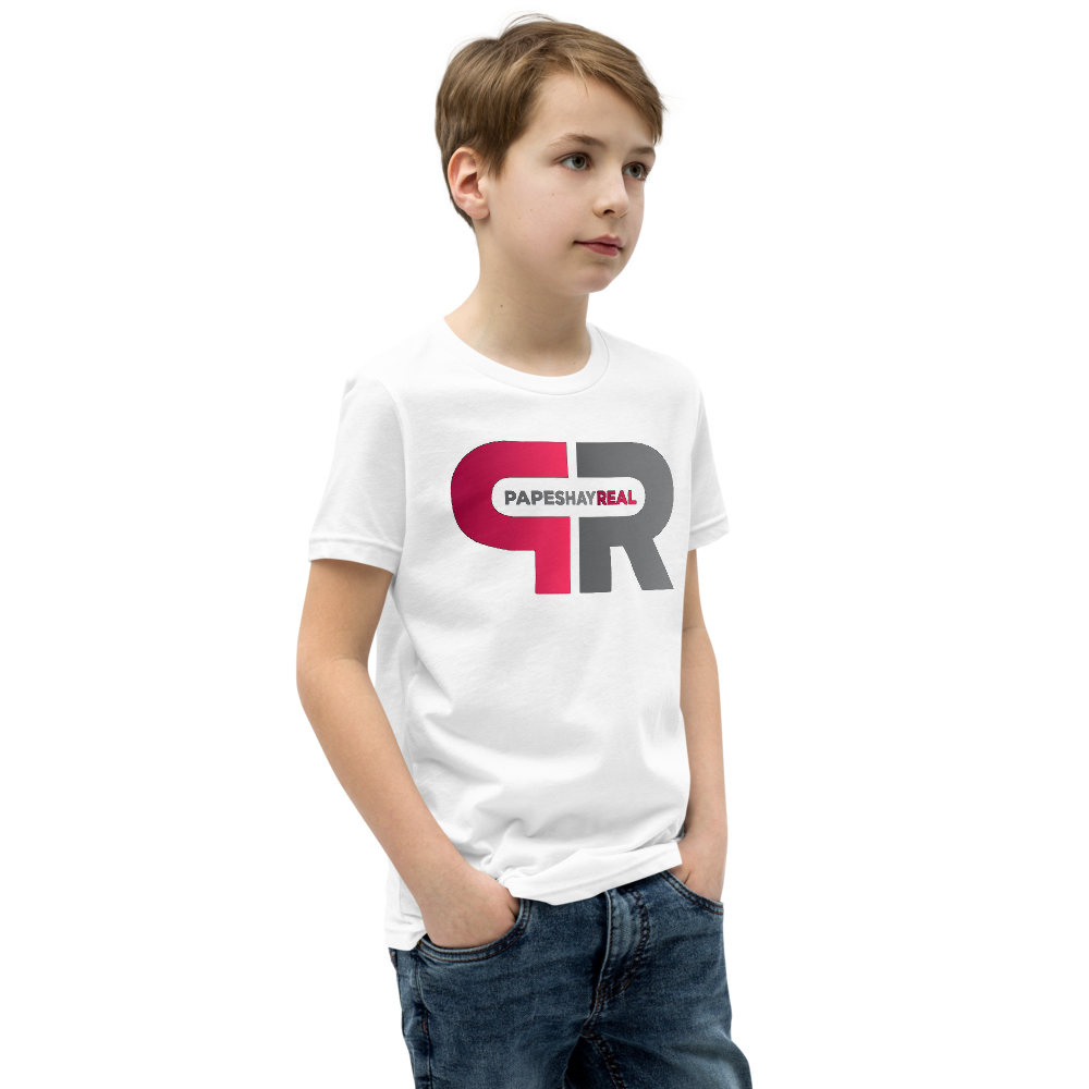 Papeshay Real White Youth Short Sleeve T-Shirt