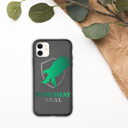 Papeshay Real Black Biodegradable Phone Case