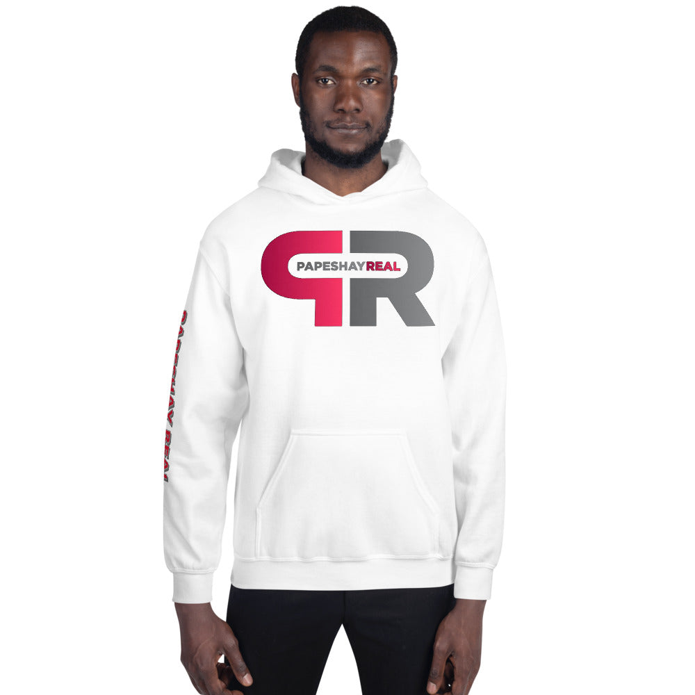 Papeshay Real  White Unisex Hoodie