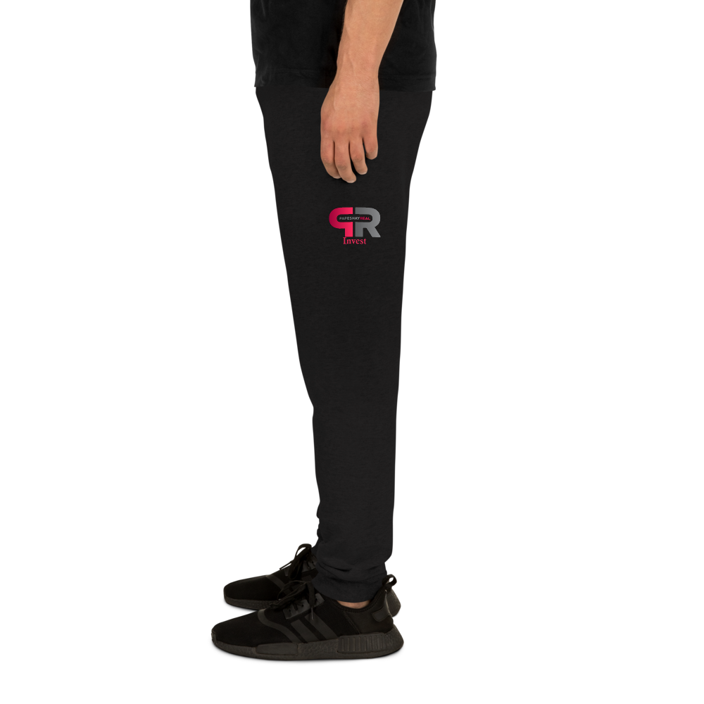 Papeshay Real Black Unisex Joggers