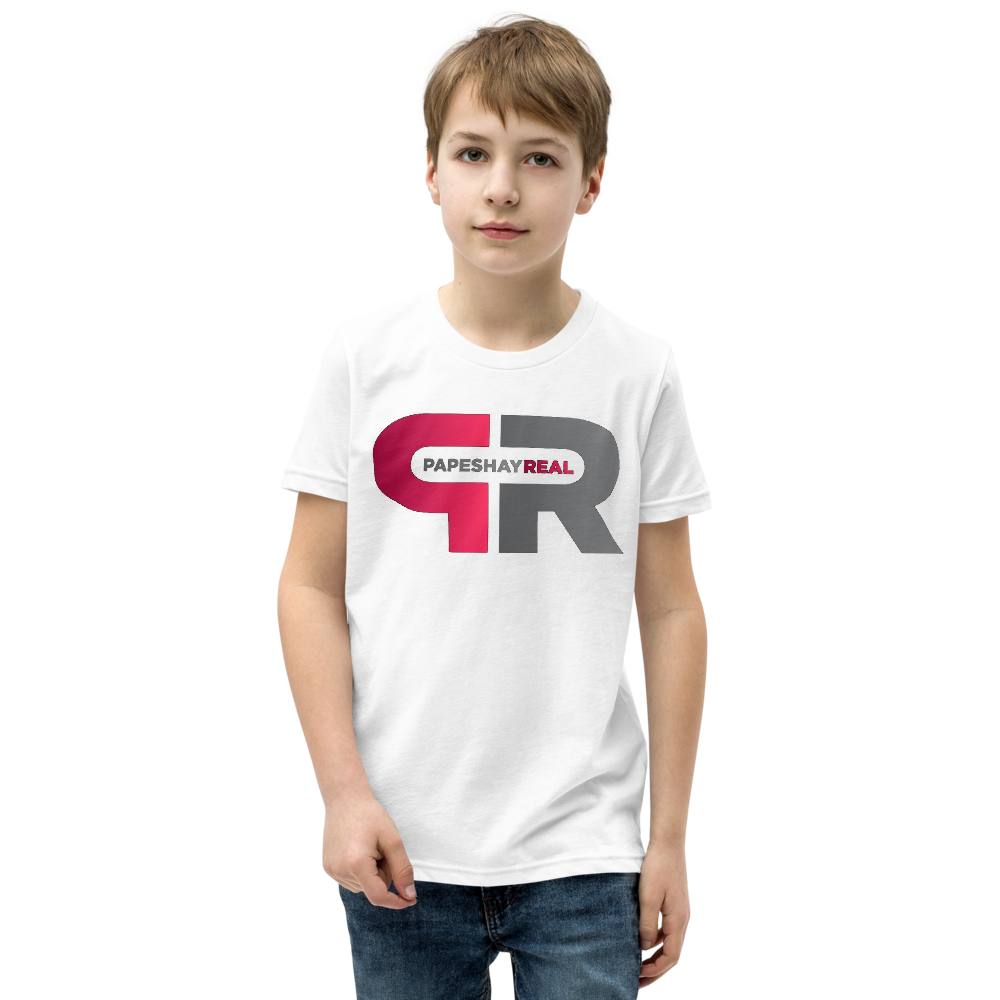 Papeshay Real White Youth Short Sleeve T-Shirt