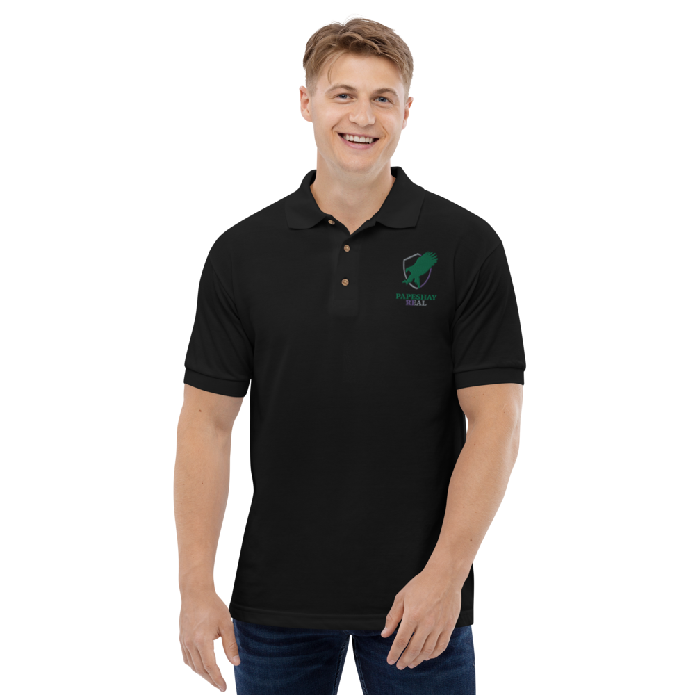 Papeshay Real Eagle Embroidered Polo Shirt