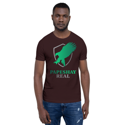 Papeshay Real Eagle Black Short-Sleeve Unisex T-Shirt