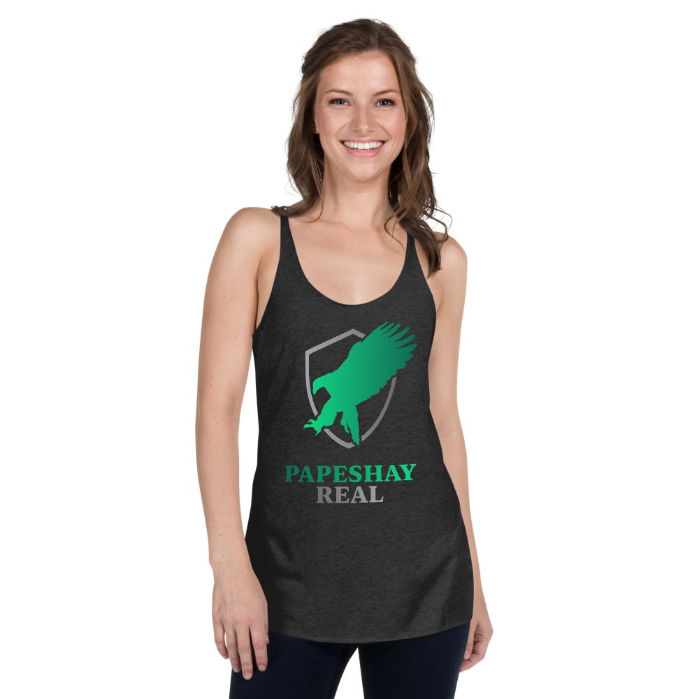 Papeshay Real Eagle l Women's Racerback Tank