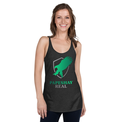 Papeshay Real Eagle l Women's Racerback Tank