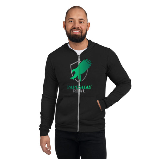 Papeshay Real Unisex zip hoodie